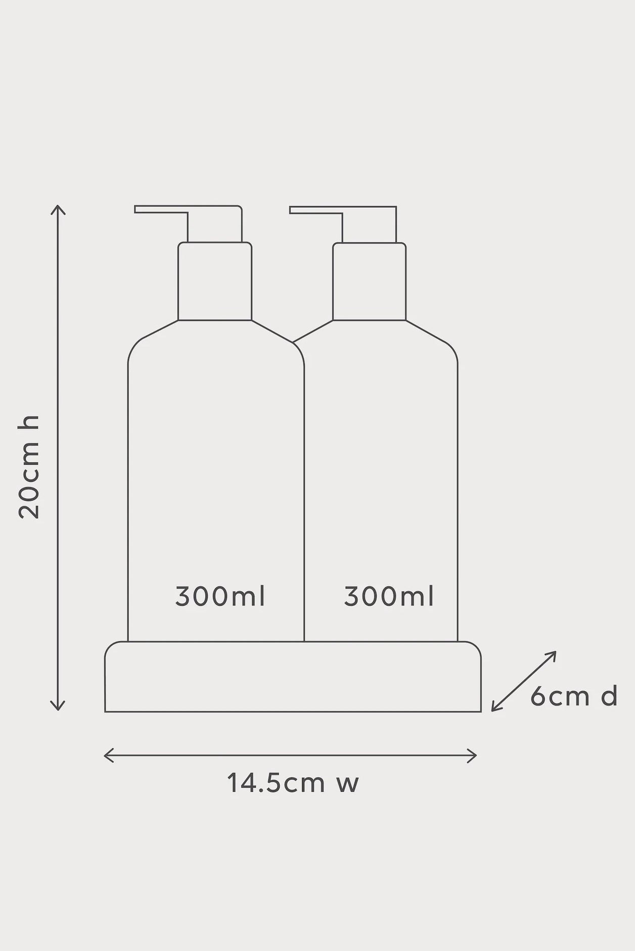 al.ive - Premium Hand Wash and Dishwashing Liquid Kitchen Duo + Tray