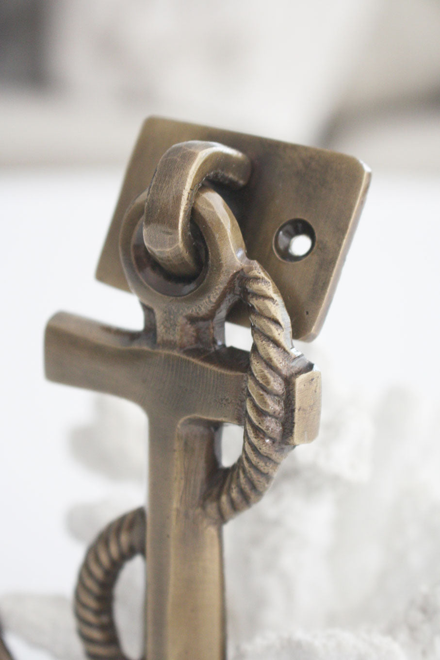 Brass Anchor Door Knocker