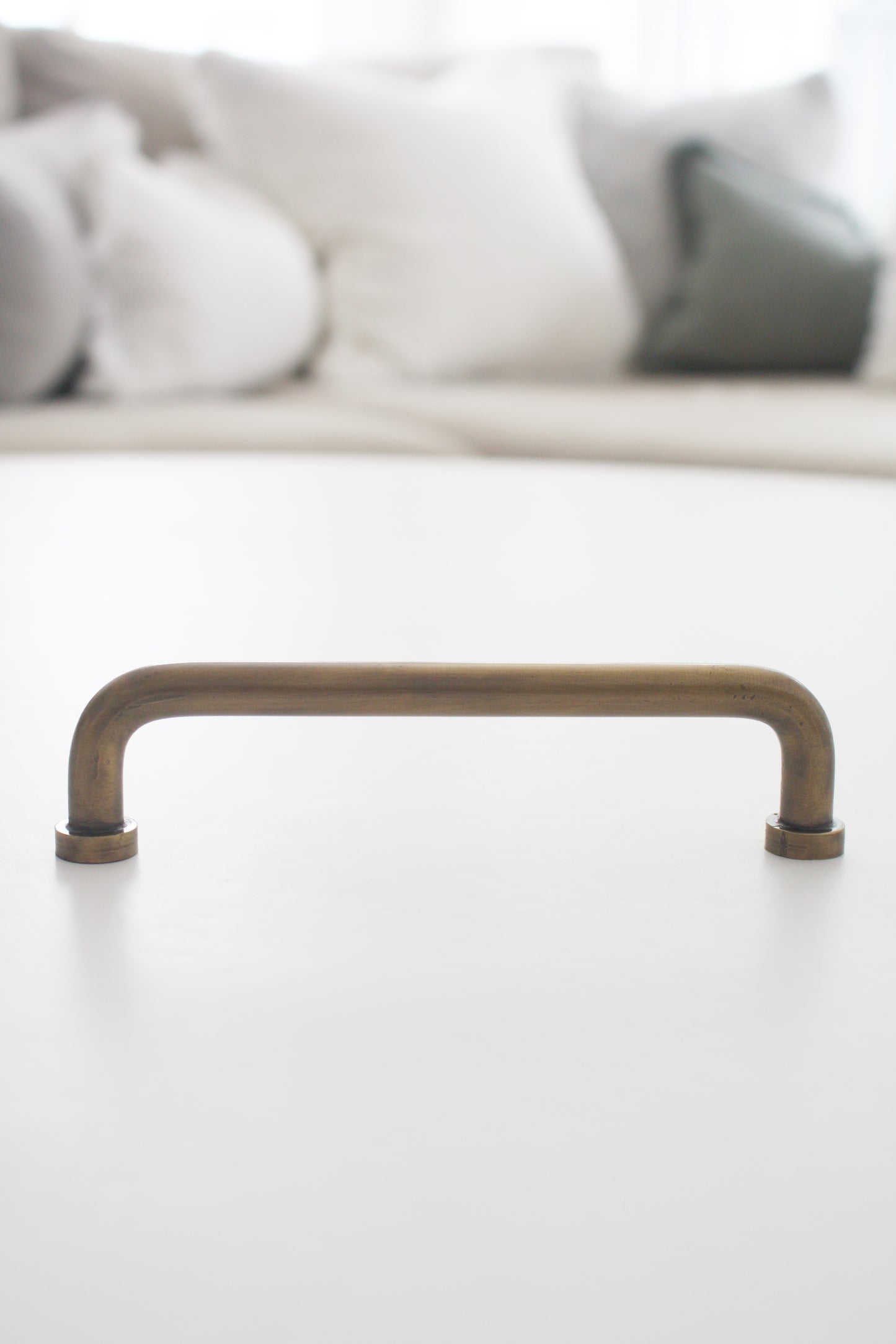 Brass Hemingway Cabinet Handle 14cm