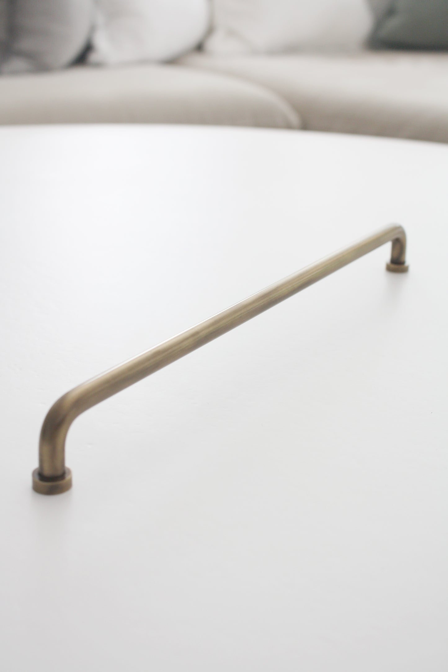 Brass Hemingway Cabinet Handle 33cm
