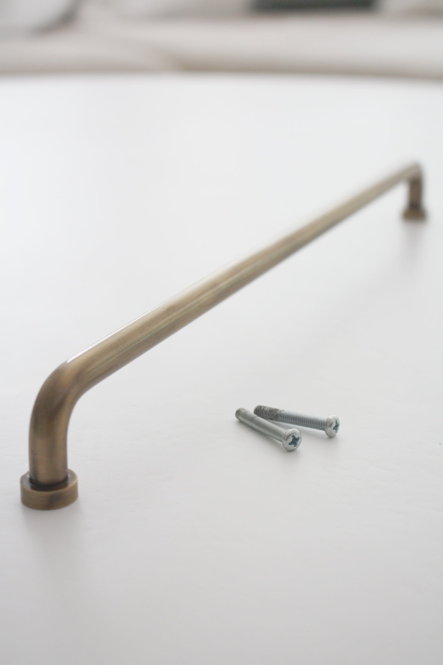 Brass Hemingway Cabinet Handle 33cm