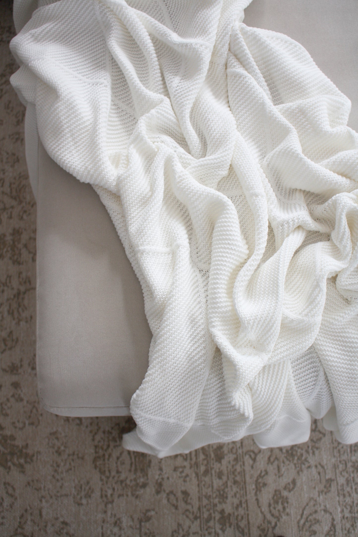 Throw - Freya Cotton - Ivory