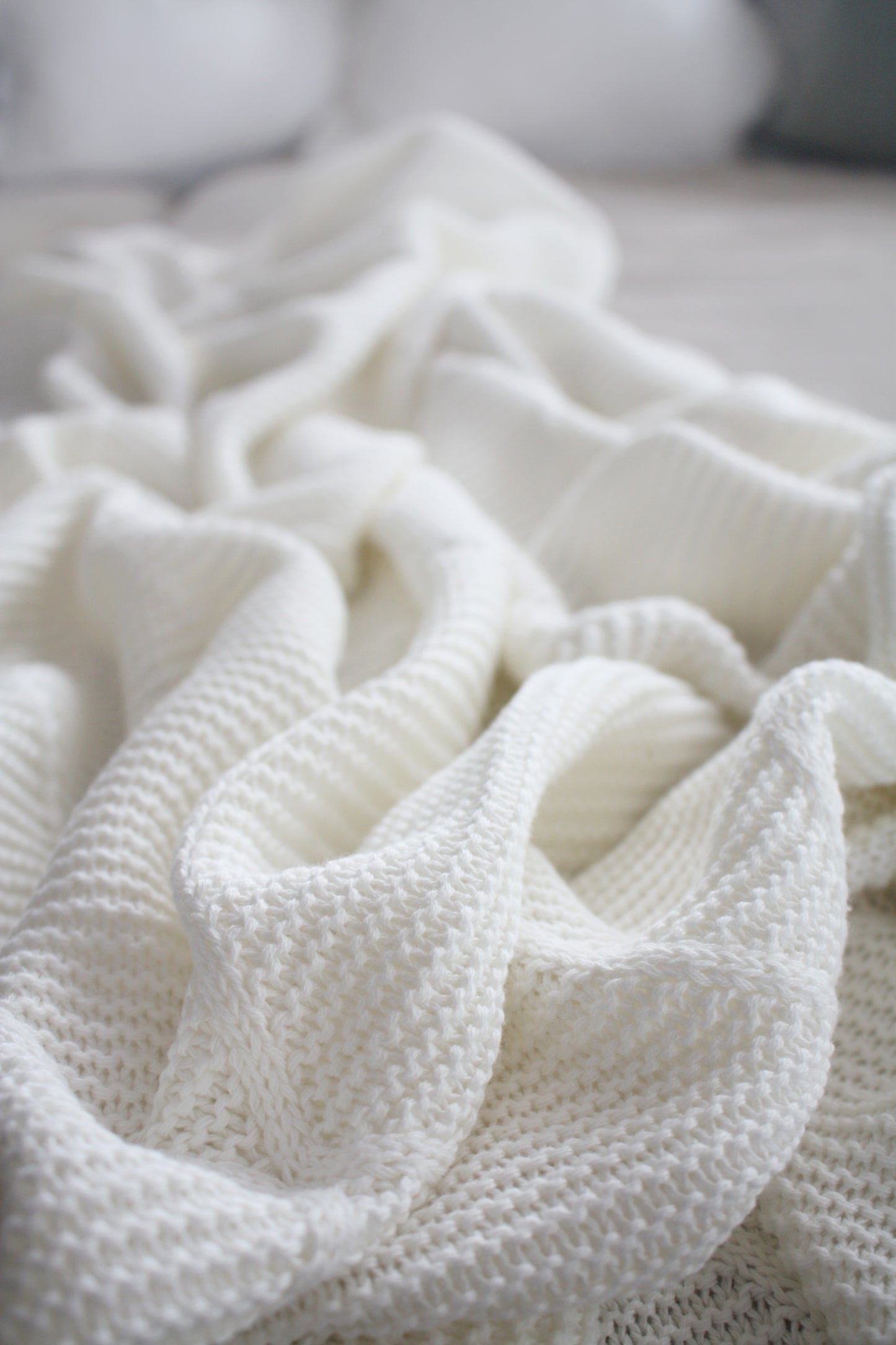 Throw - Freya Cotton - Ivory