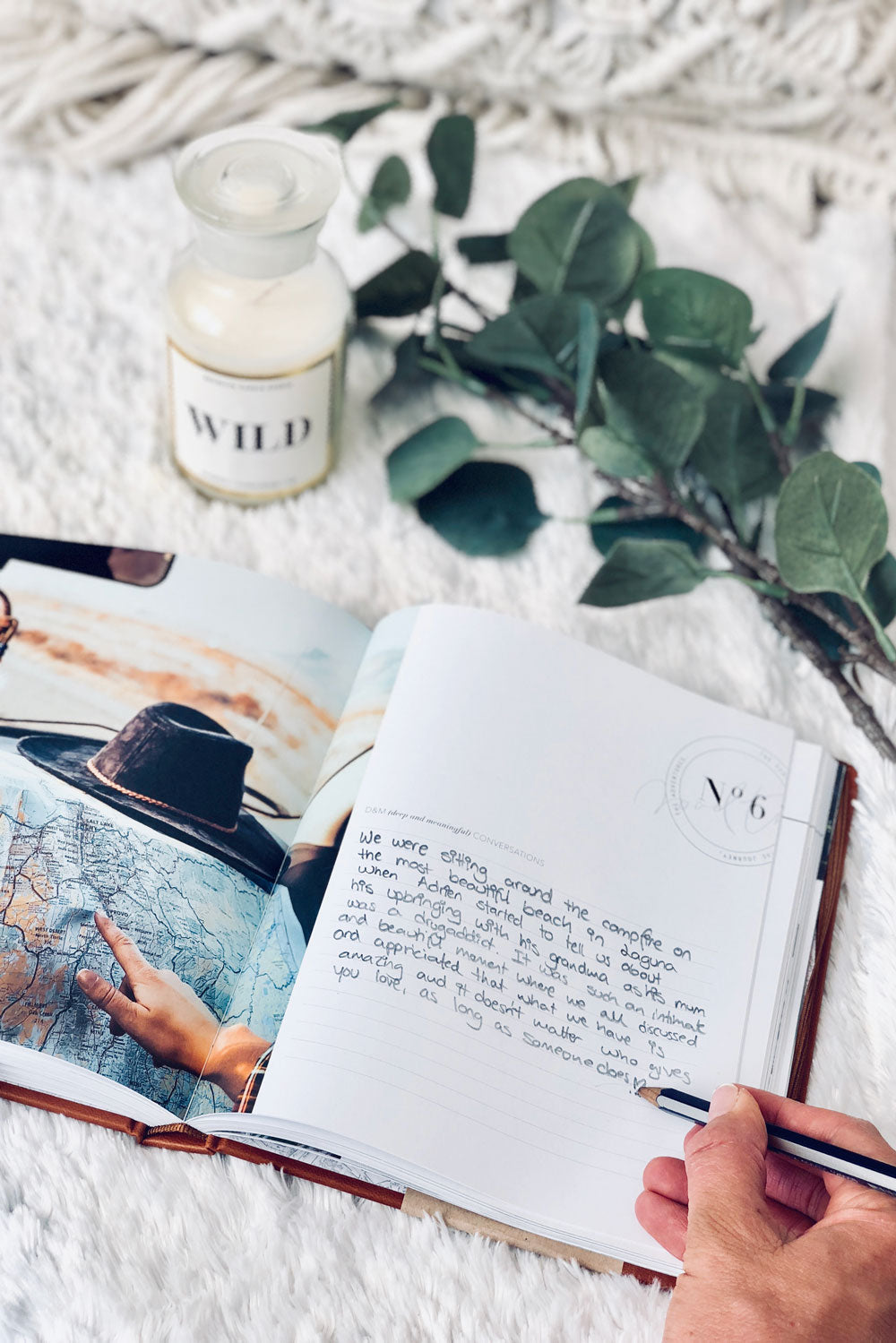 Journal - Life's a Road Trip - Tan