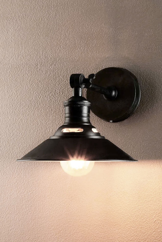 Bristol Wall Light in Black - Emac & Lawton