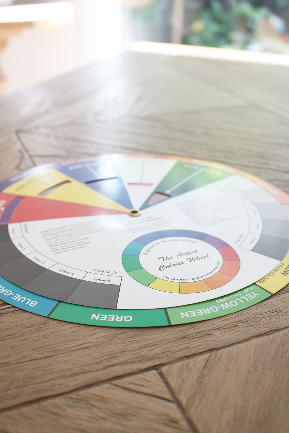 Artist's Colour Wheel 23cm Diameter