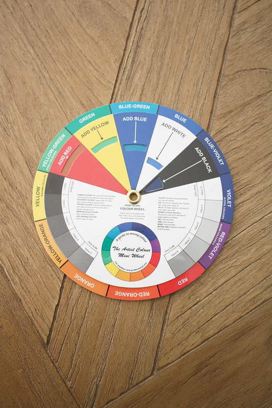 Artist's Colour Wheel 13cm Diameter