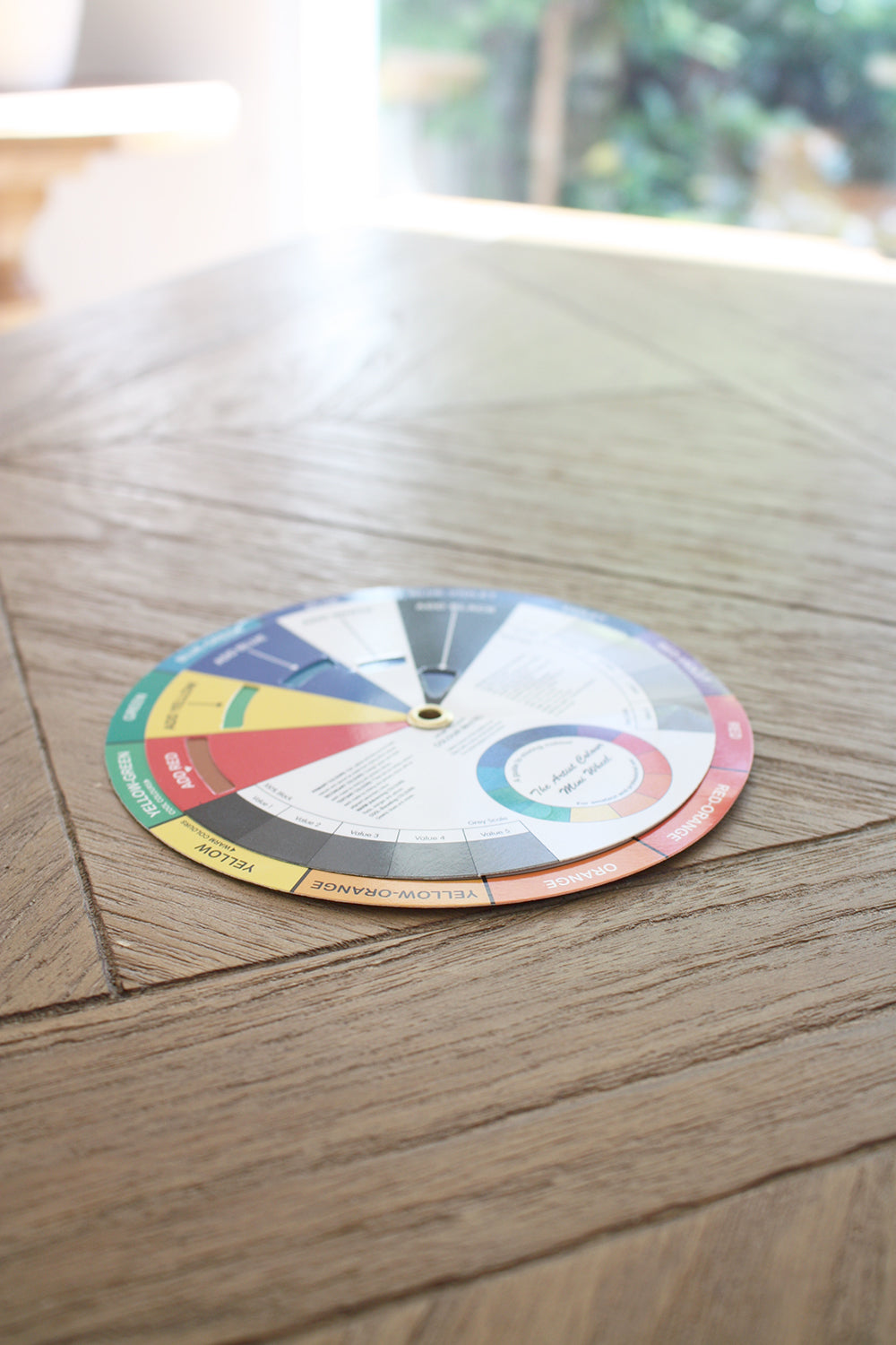 Artist's Colour Wheel 13cm Diameter