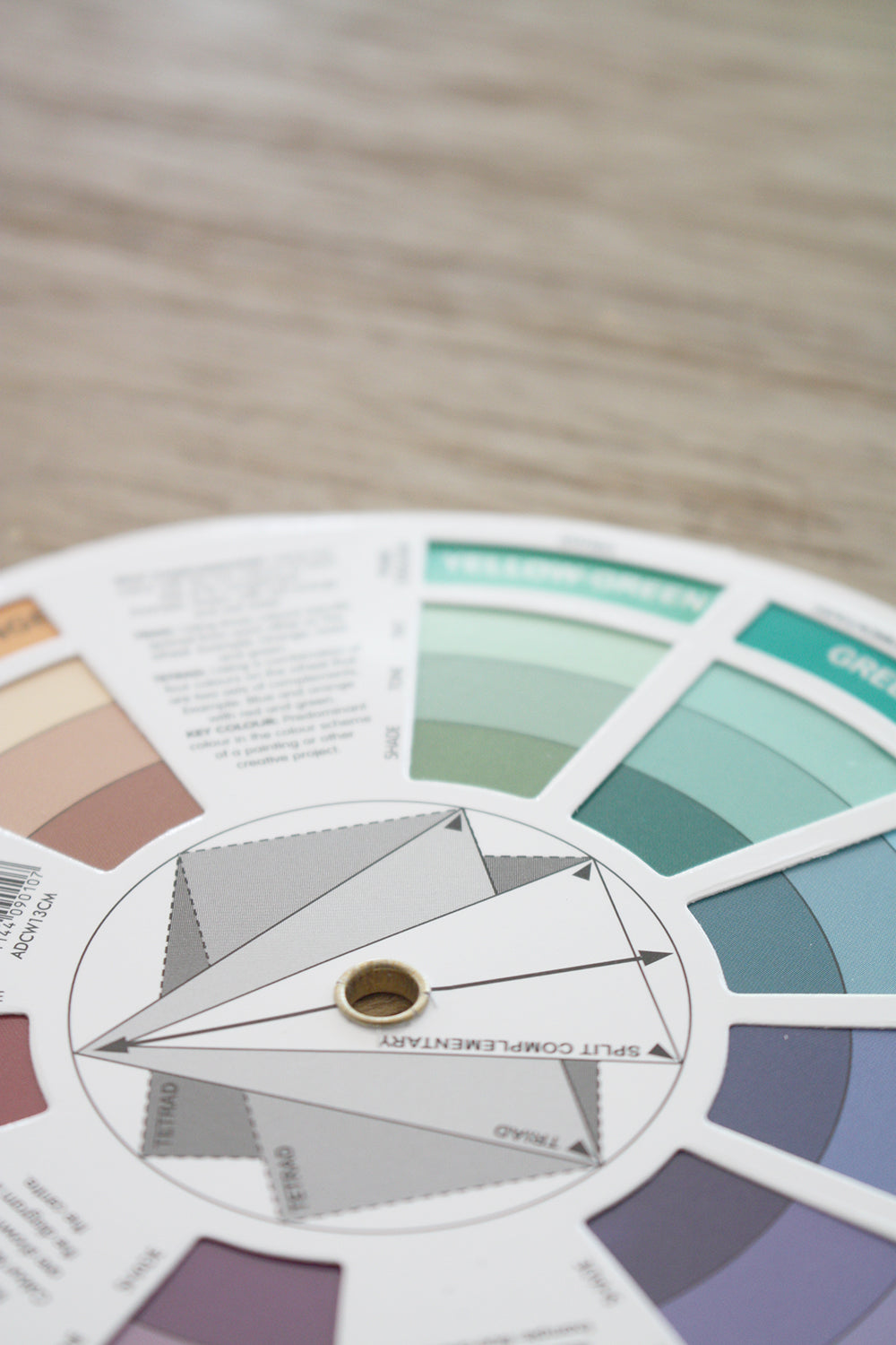 Artist's Colour Wheel 13cm Diameter