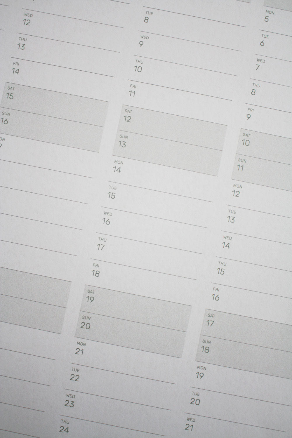 2026 Year Calendar A1 Size - PDF download - 13 months