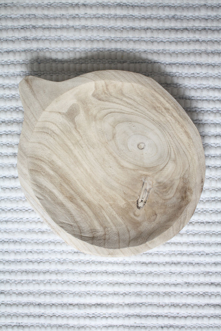 Shape Round Wood Tray