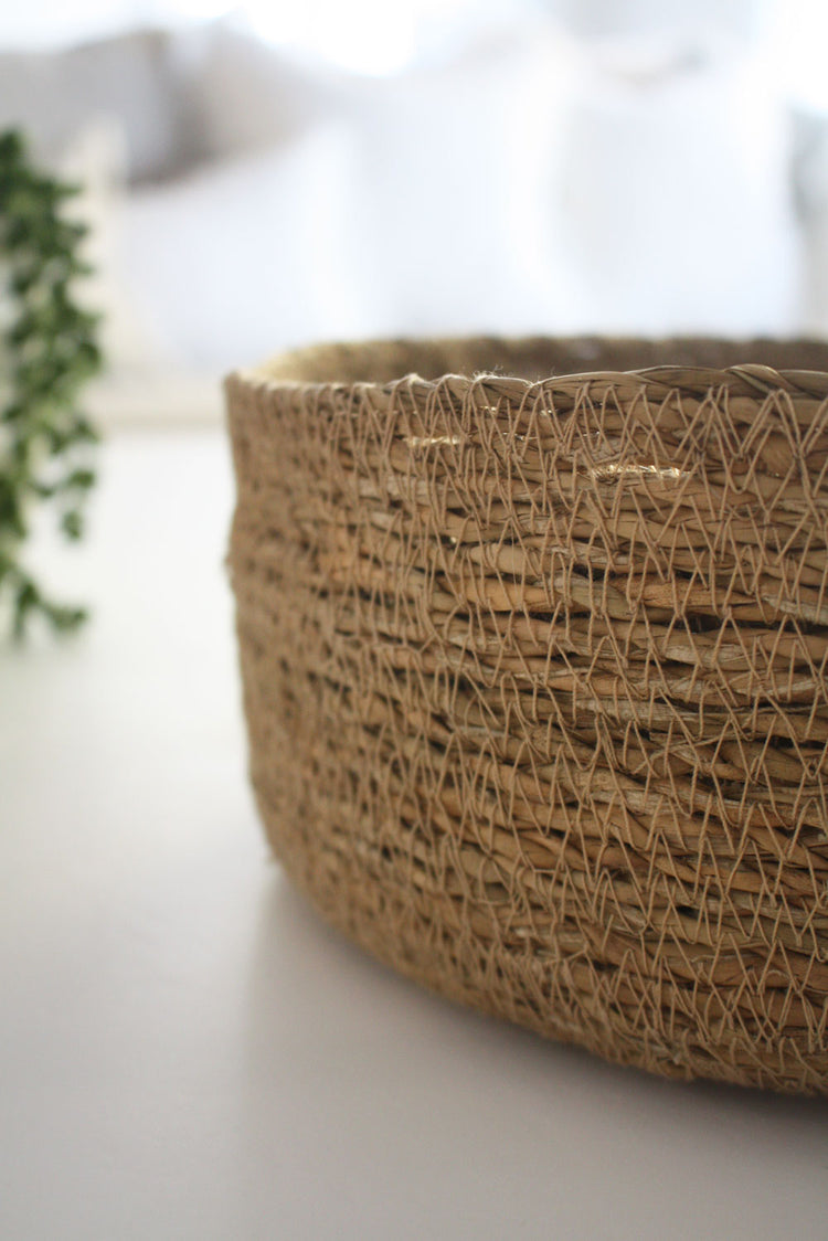 Set of 3 Seagrass Baskets