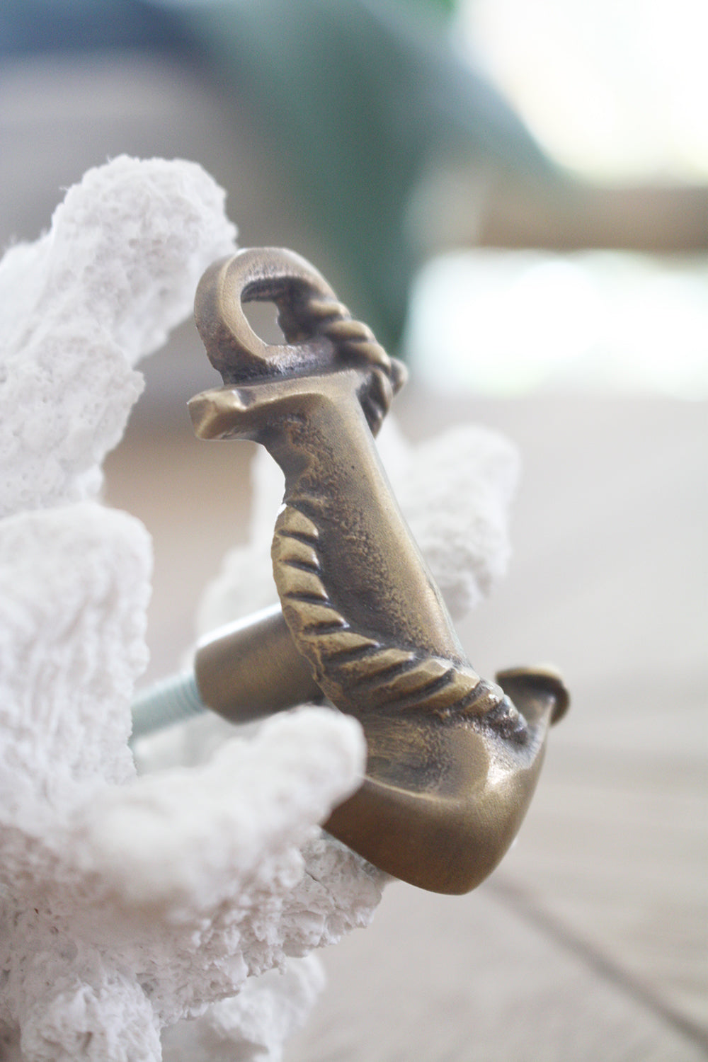 Brass Anchor Handle/Drawer Knob