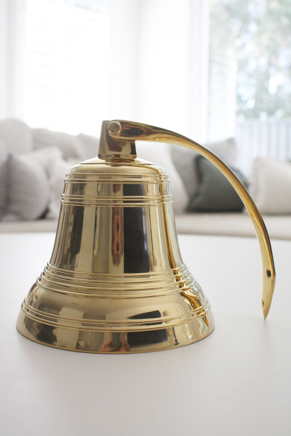 Brass Wall Bell 16cm