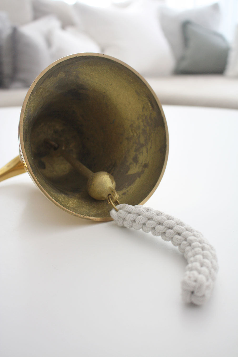 Brass Wall Bell 16cm