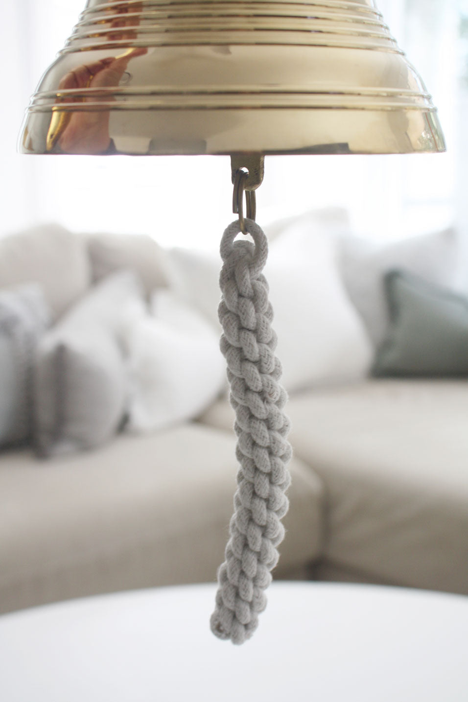 Brass Wall Bell 16cm