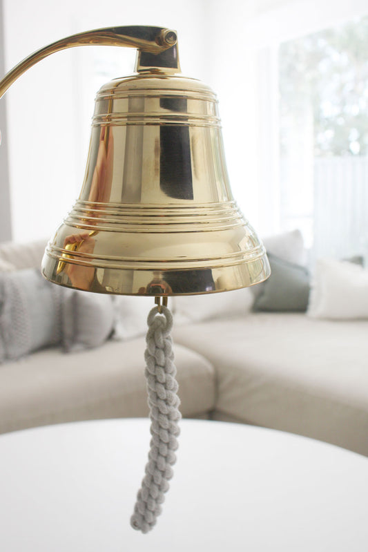 Brass Wall Bell 16cm