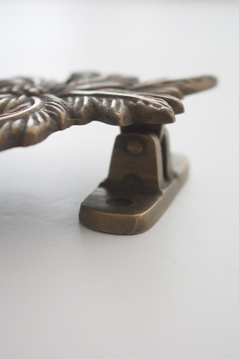 Brass Coconut Palm Tree Door Knocker