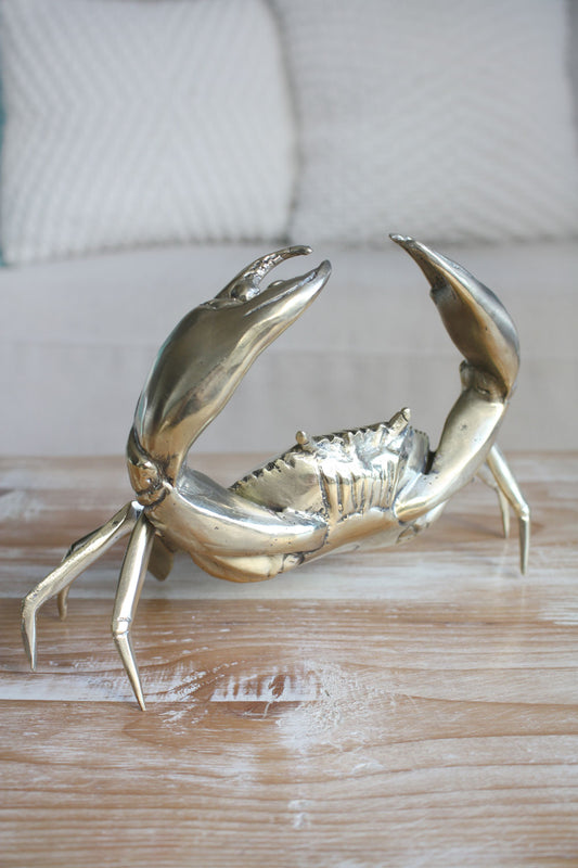 Brass Crab - Large