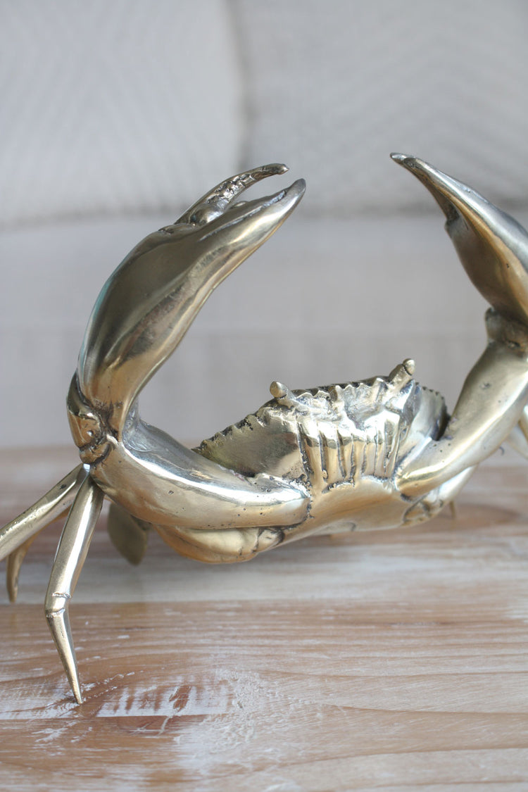 Brass Crab - Large