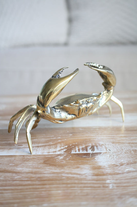 Brass Crab - Medium