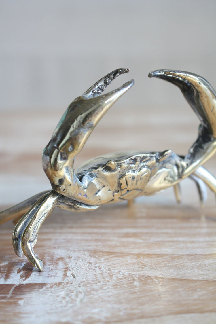 Brass Crab - Small