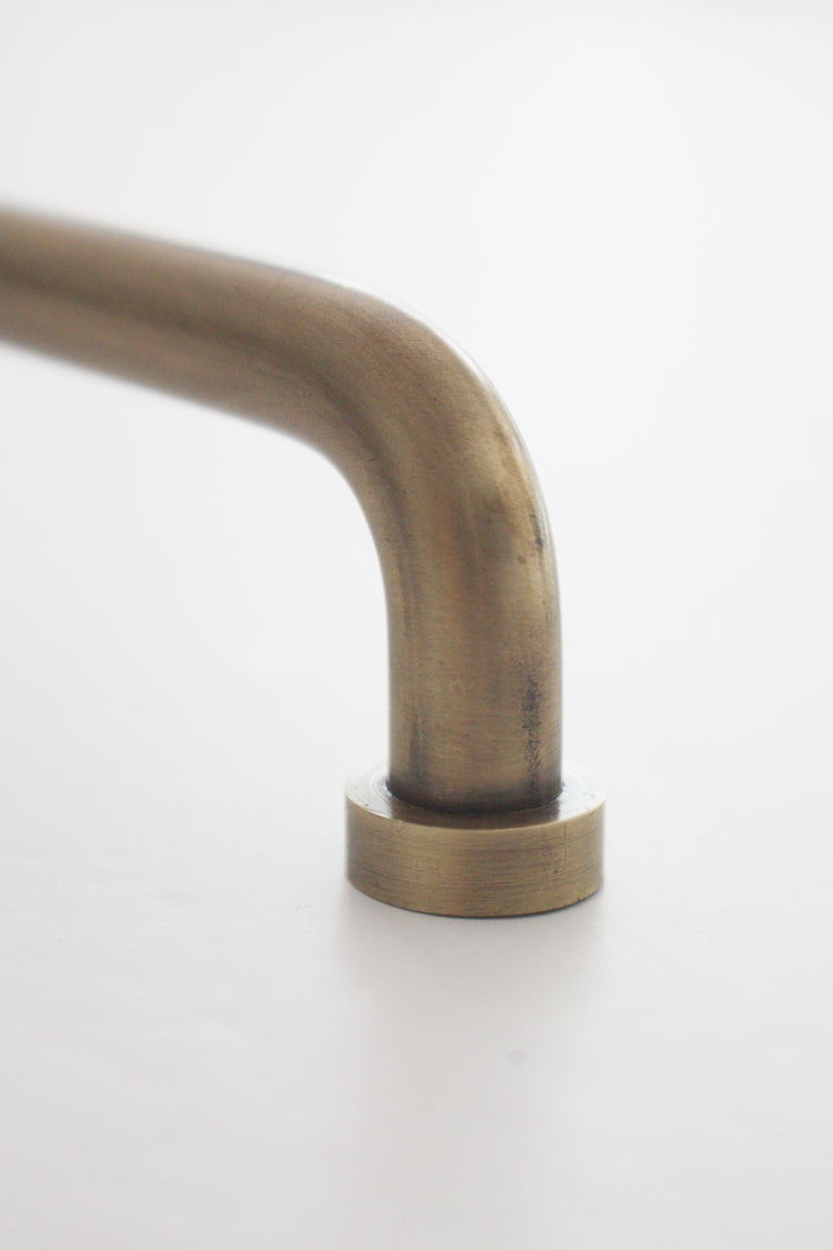 Brass Hemingway Cabinet Handle 33cm