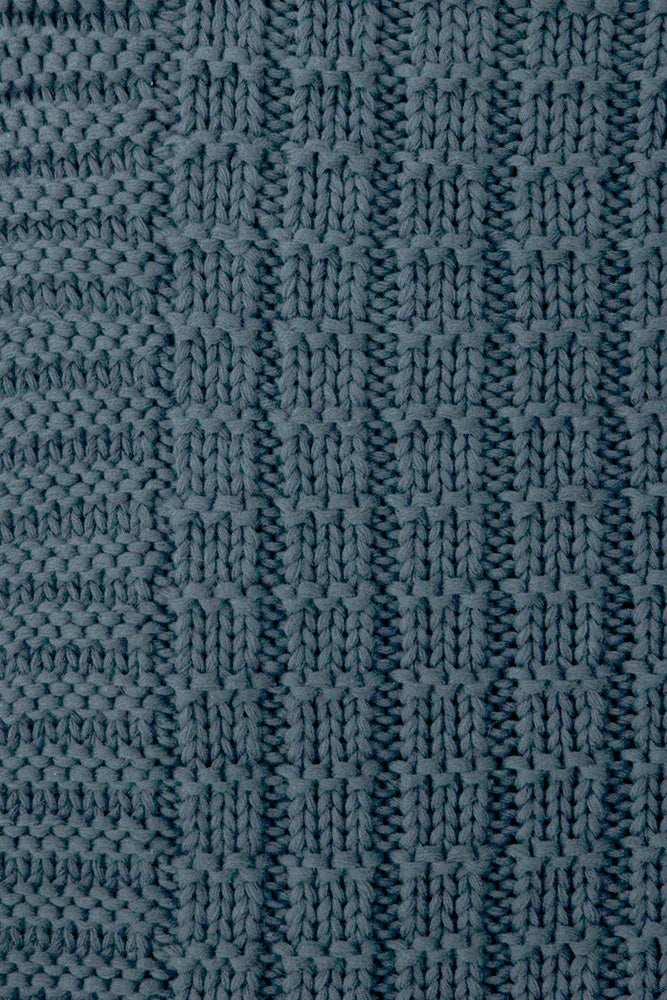 Throw - Tanami Cotton - Bluestone